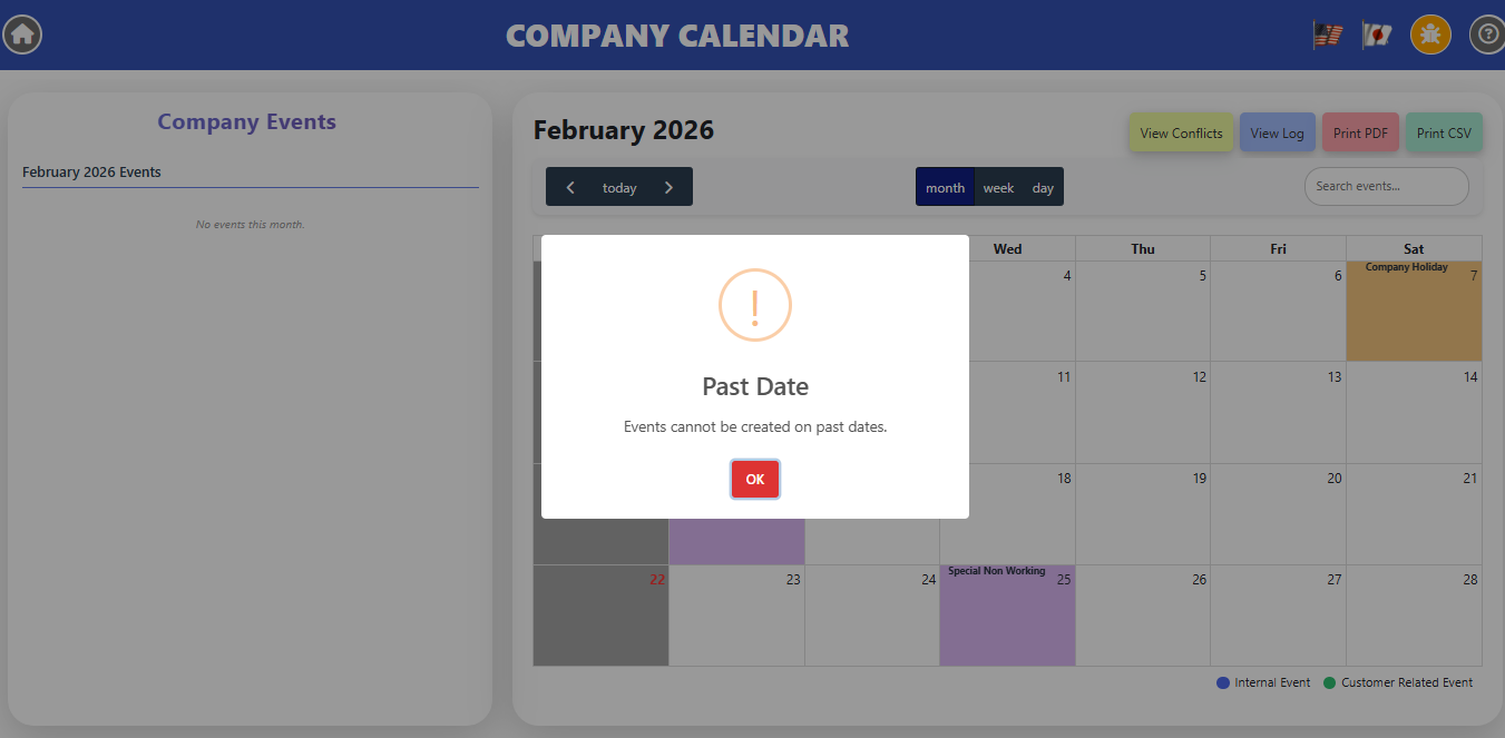 Calendar — View 8